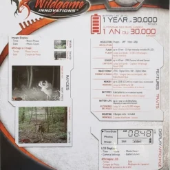 Wildgame Innovations Wildgame Cloak 4 Lightsout Trail Camera K4B1 9 Wildgame Innovations Wildgame Cloak 4 Lightsout Trail Camera K4B1