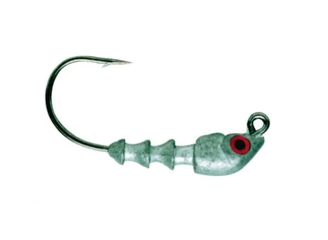 Hooks/Jig Heads Bass Assassin Lead/Red Eye Jighead 1/8oz 4ct JA06001 4 Hooks/Jig Heads Bass Assassin Lead/Red Eye Jighead 1/8oz 4ct JA06001