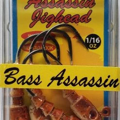 Bass Assassin New Penny Jighead 1/16oz 4ct JA05011