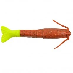 Berkley Gulp! Shrimp New Penny/Chartreuse 3" 6pk Lures & Bait