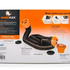 Camco 15' RhinoFlex RV Sewer Hose Kit 39761