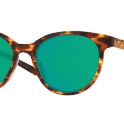 Costa Del Mar Costa Isla Shiny Tortoise Green Mirror ISA 10 OGMGLP 580G