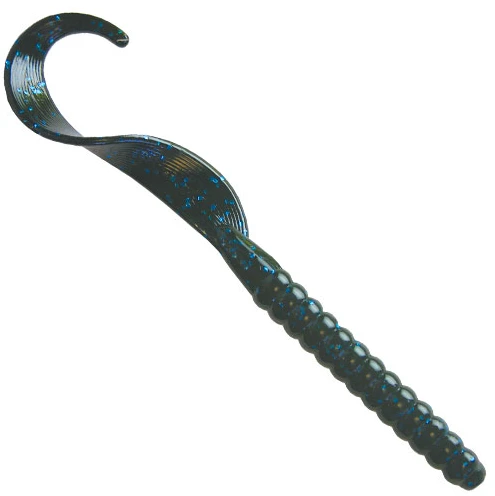 Lures & Bait Culprit Fat Max Black/Blue Flake 9" 5PK 3 Lures & Bait Culprit Fat Max Black/Blue Flake 9" 5PK