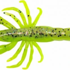 Berkley Gulp! Ghost Shrimp Chartreuse Belly 3" 7pk Lures & Bait