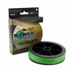Power Pro Super 8 Slick V2 Hi-Vis Aqua 50 Lb 300 Yds Braided Fishing Line Line/Leaders