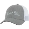 Men's Caps & Visors Salt Life Men's Fish Dive Surf Stretch Fit Hat Grey Heather SLM297