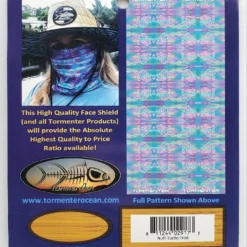 Tormenter Ocean Tormenter Nuff Turtle Print Neck Gaiter Fishing Accessories