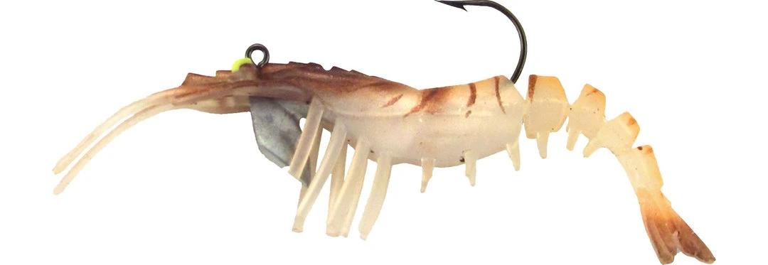 Vudu Shrimp Brown 3-1/4" 2pk 3 Vudu Shrimp Brown 3-1/4" 2pk